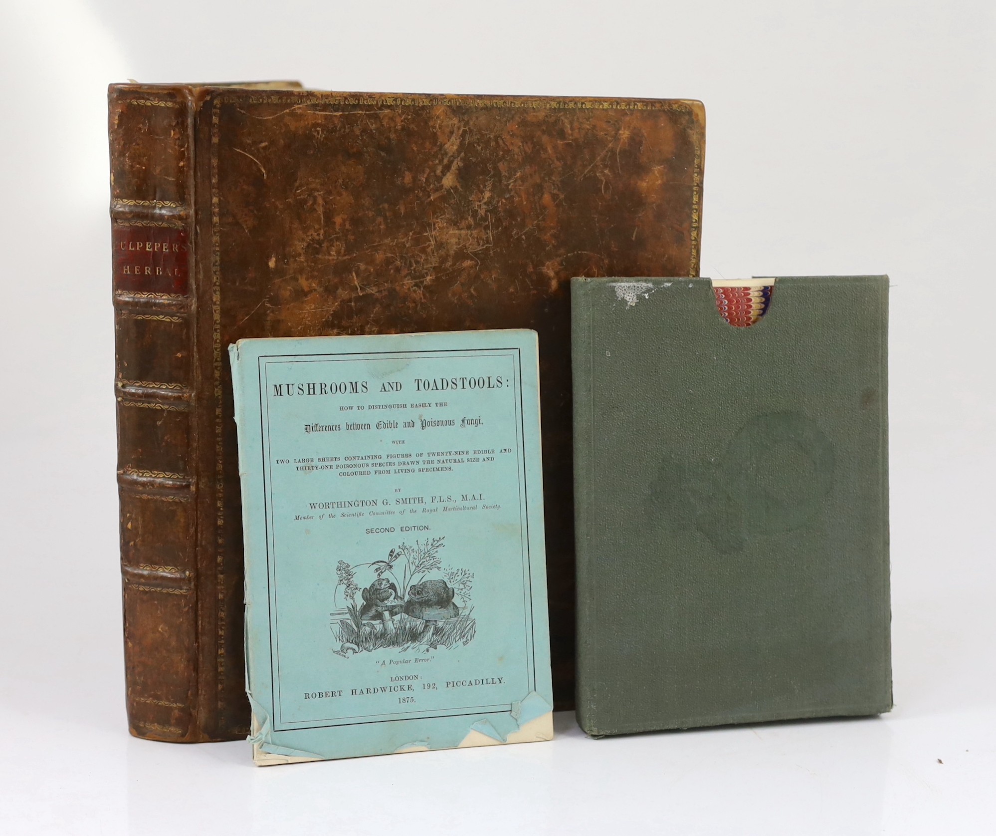 Culpeper, Nicholas - Culpeper's Complete Herbal ... To Which are now first annexed his English Physician Enlarged ... forming a complete Family Dispensatory ... portrait frontis and 40 hand-coloured plates